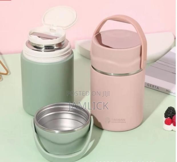 1000ml Food Flask With Spoon –Jf - main view