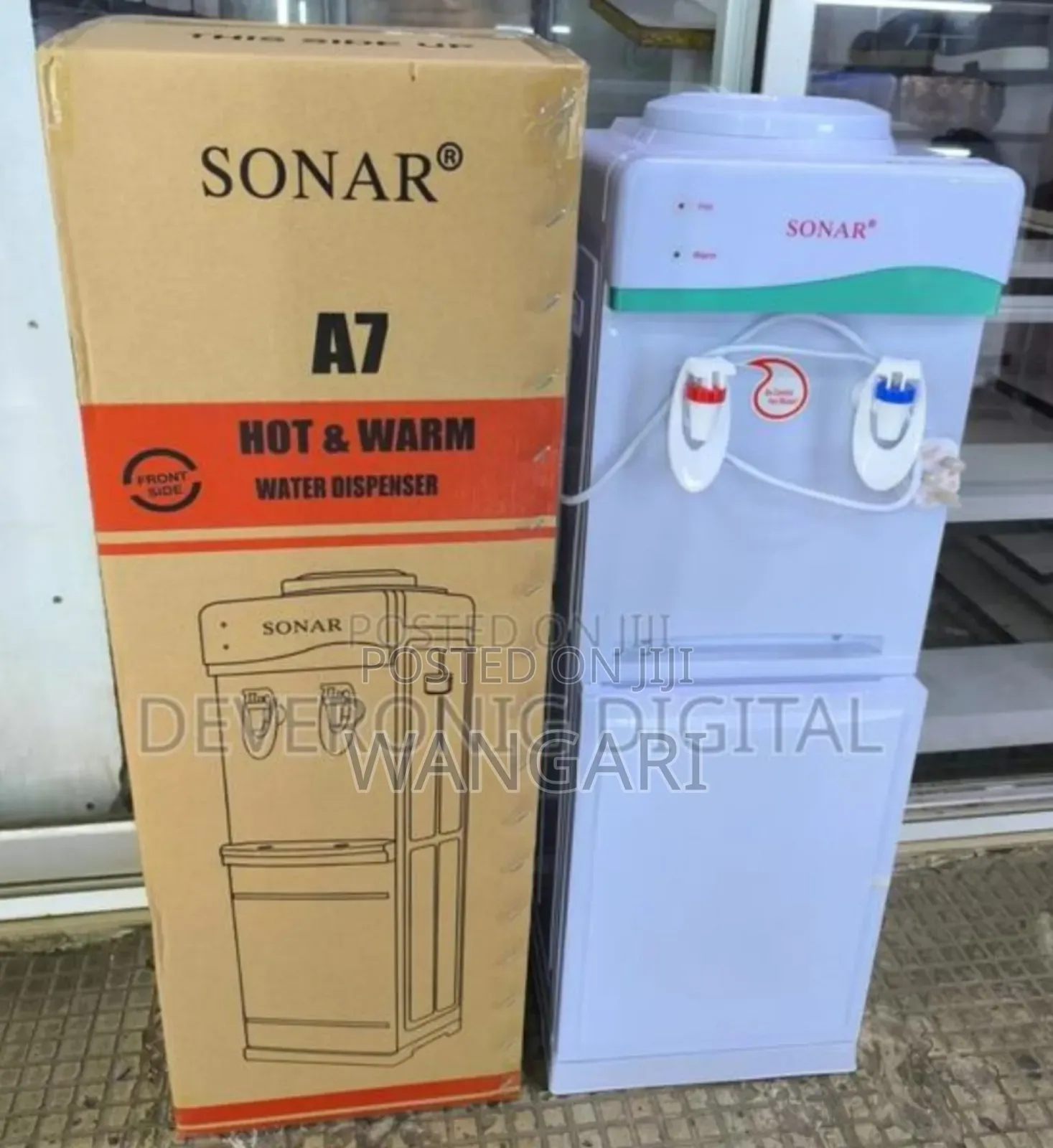 White Sonar Water Dispenser
