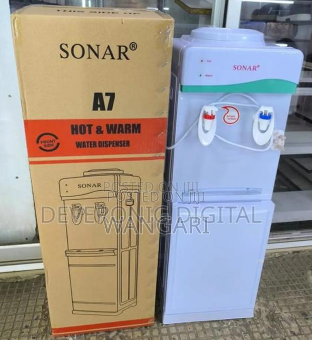 White Sonar Water Dispenser - main view