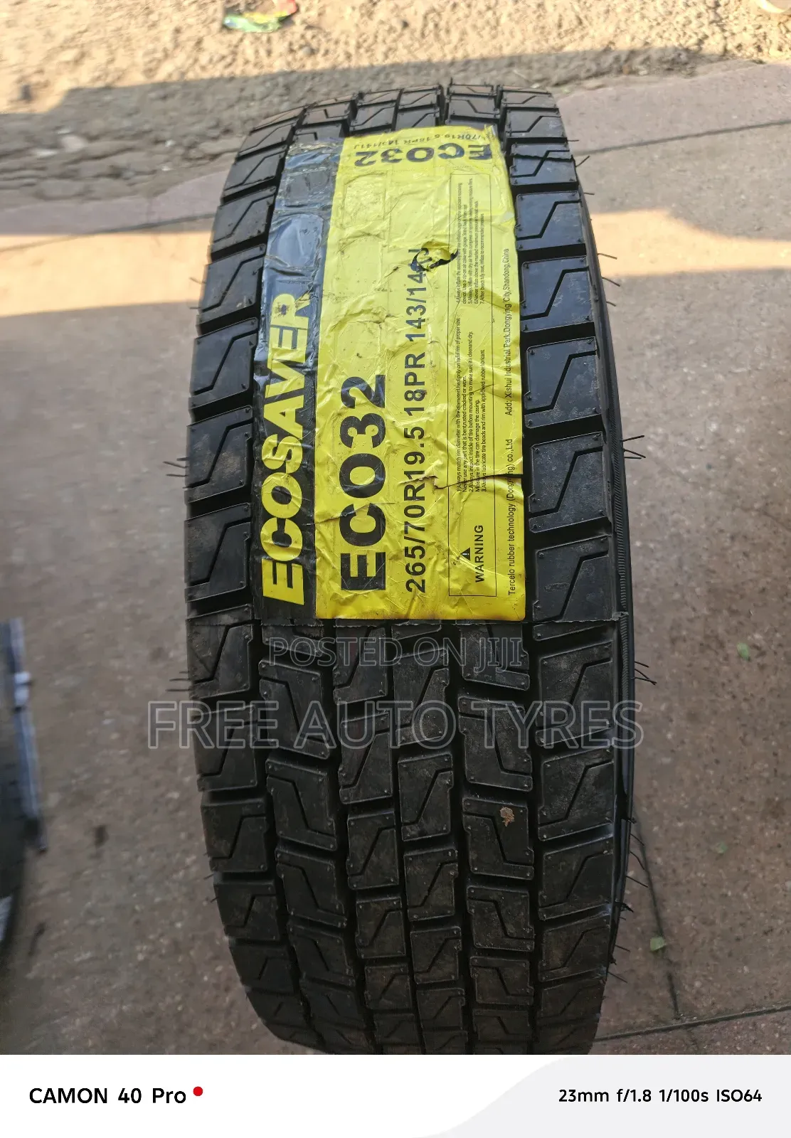 265/70r19.5 Ecosaver