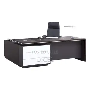 L-Shaped Office Desk : 180cm Executive Desk