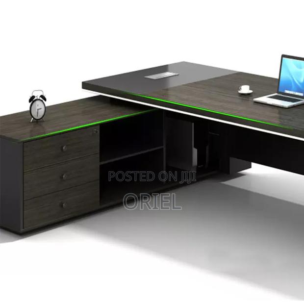 L-Shaped Office Desk : 180cm Executive Desk - thumbnail 5