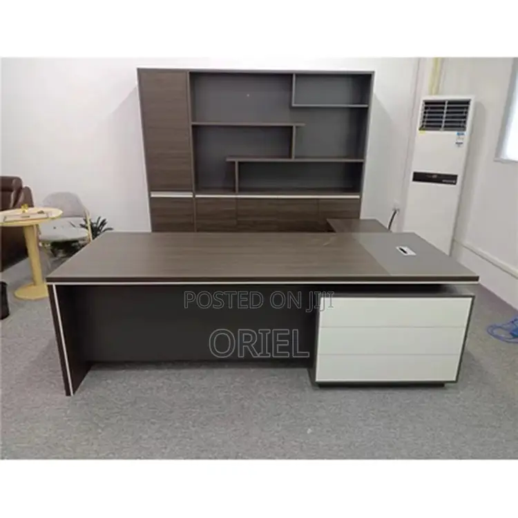 L-Shaped Office Desk : 180cm Executive Desk