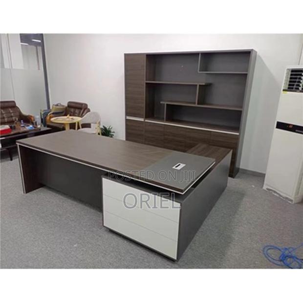 L-Shaped Office Desk : 180cm Executive Desk - thumbnail 7