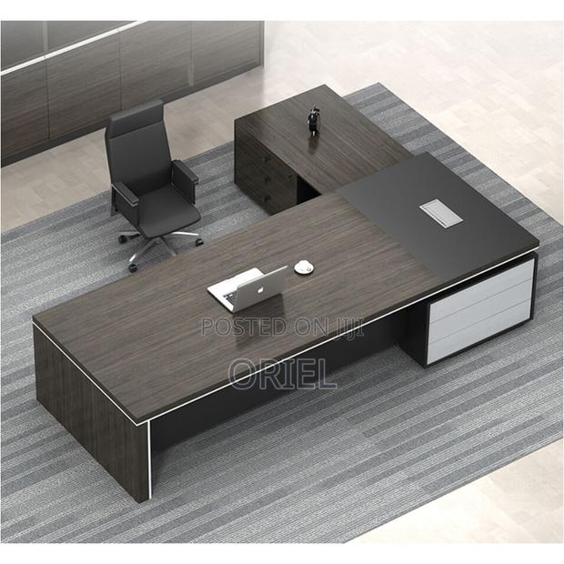 L-Shaped Office Desk : 180cm Executive Desk - thumbnail 19