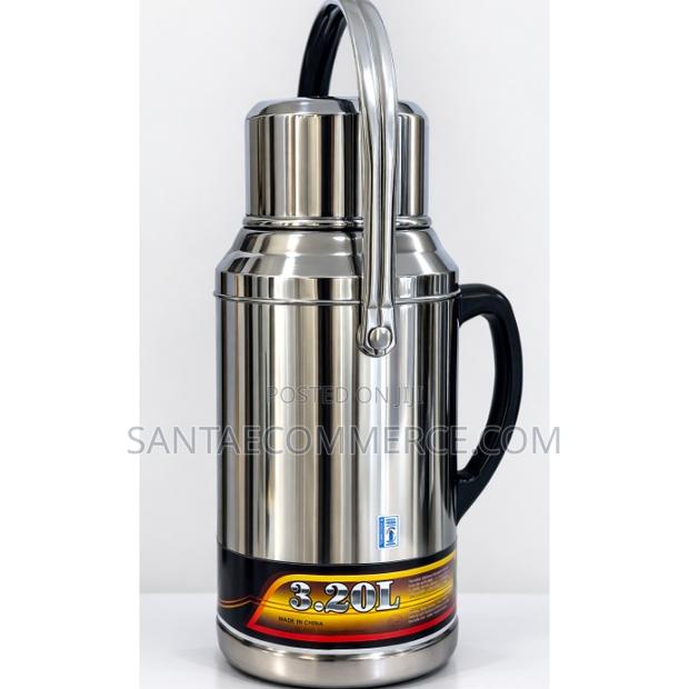 3.2l Stainless Steel Vacuum Flask High-Capacity Insulated Thermos