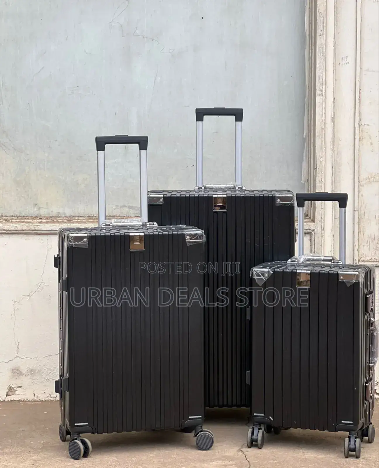 3 in 1 Managerial Bossy Aliminium Flame Zippless Suitcase Travel Bag