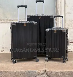 3 in 1 Managerial Bossy Aliminium Flame Zippless Suitcase Travel Bag
