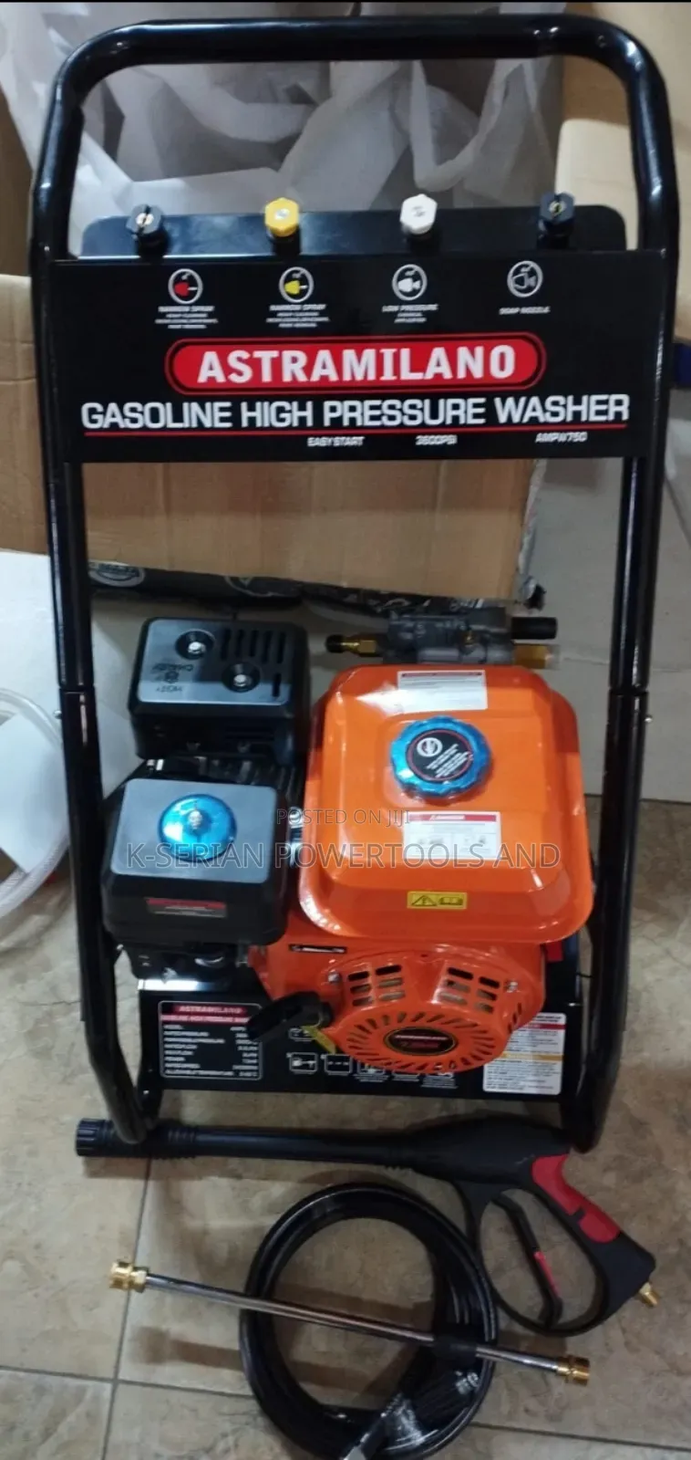 Gasoline Astamilano High Pressure Washer/Pressure Washer