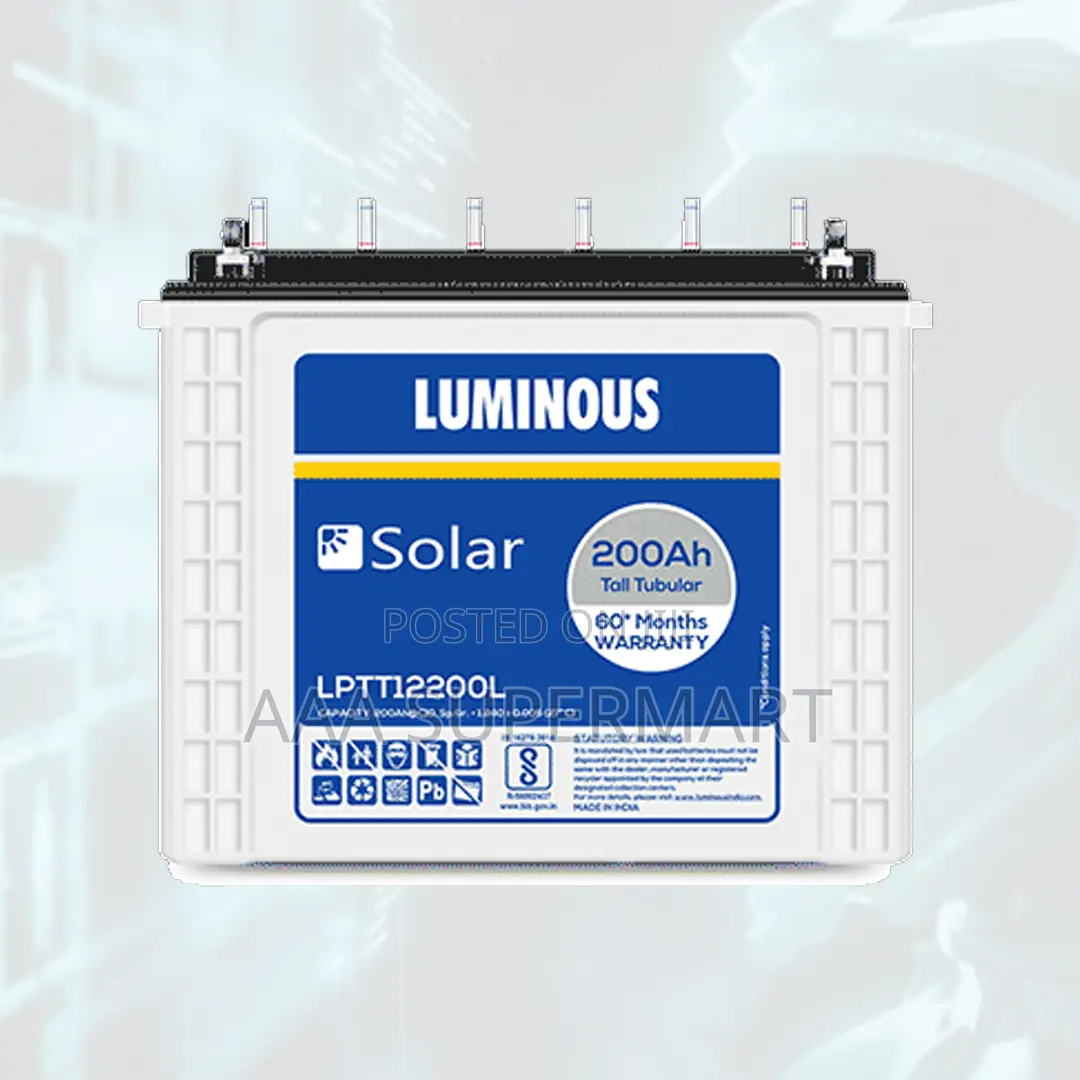 Lum 12v200ah Vcttex200 Fnsd Bty