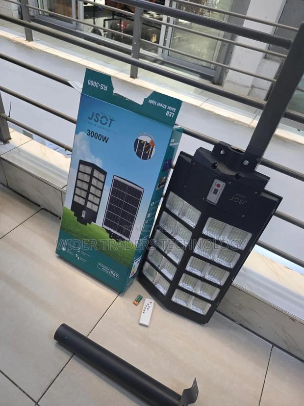 Jsot Rs3000 Led Solar Street Light 3000watts - thumbnail 2