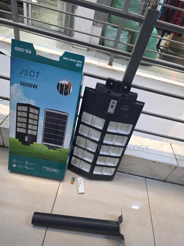 Jsot Rs3000 Led Solar Street Light 3000watts - thumbnail 3