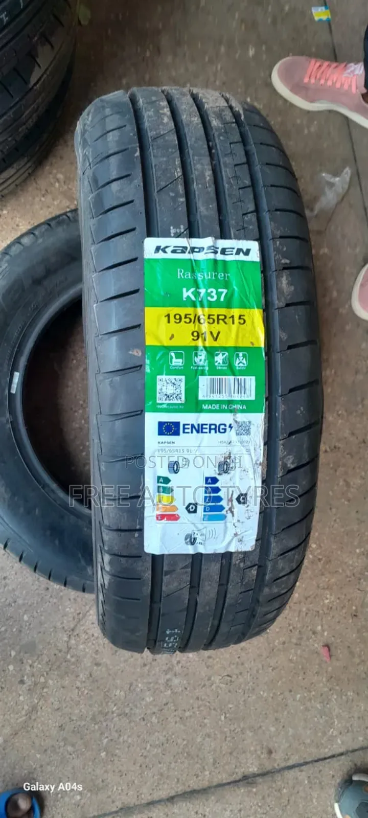 195/65r15 Kapsen