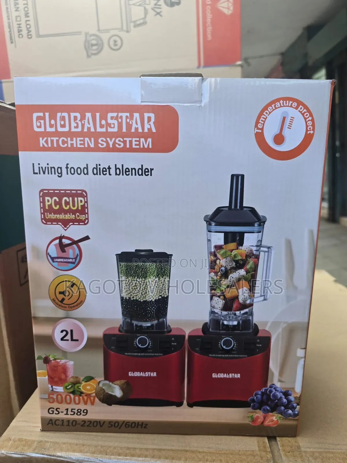 2 In 1 Globalstar Commercial Blender (Silvercrest Model )