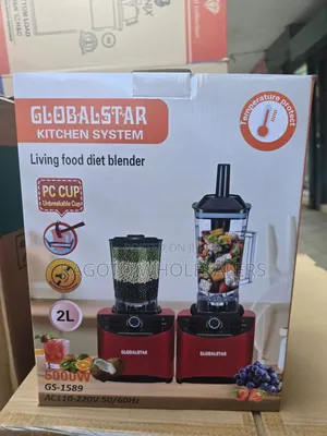 2 In 1 Globalstar Commercial Blender (Silvercrest Model )