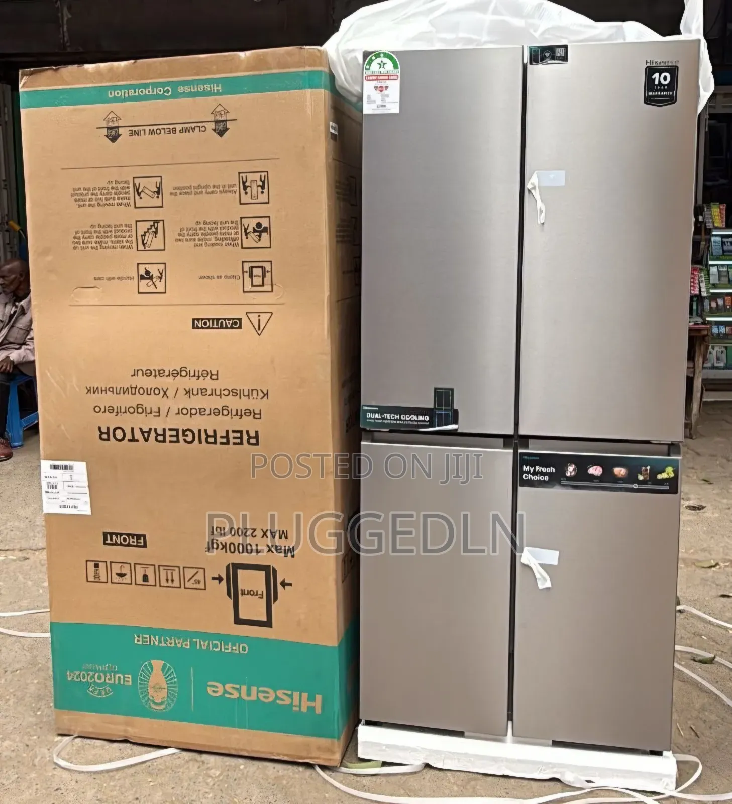 Hisense Fridge 4 Door Fridge 470l -Ref470dr .*