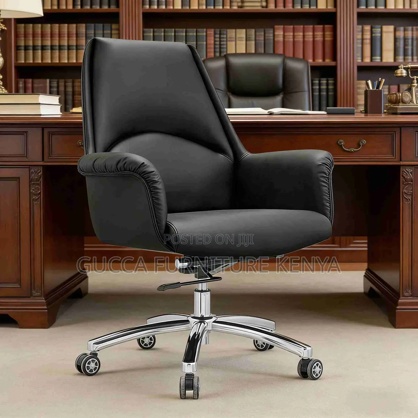 Leather Executive Director Desk Chair