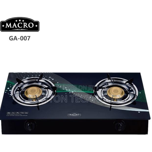 Nunix Macro 2 Glass Burner Cooker