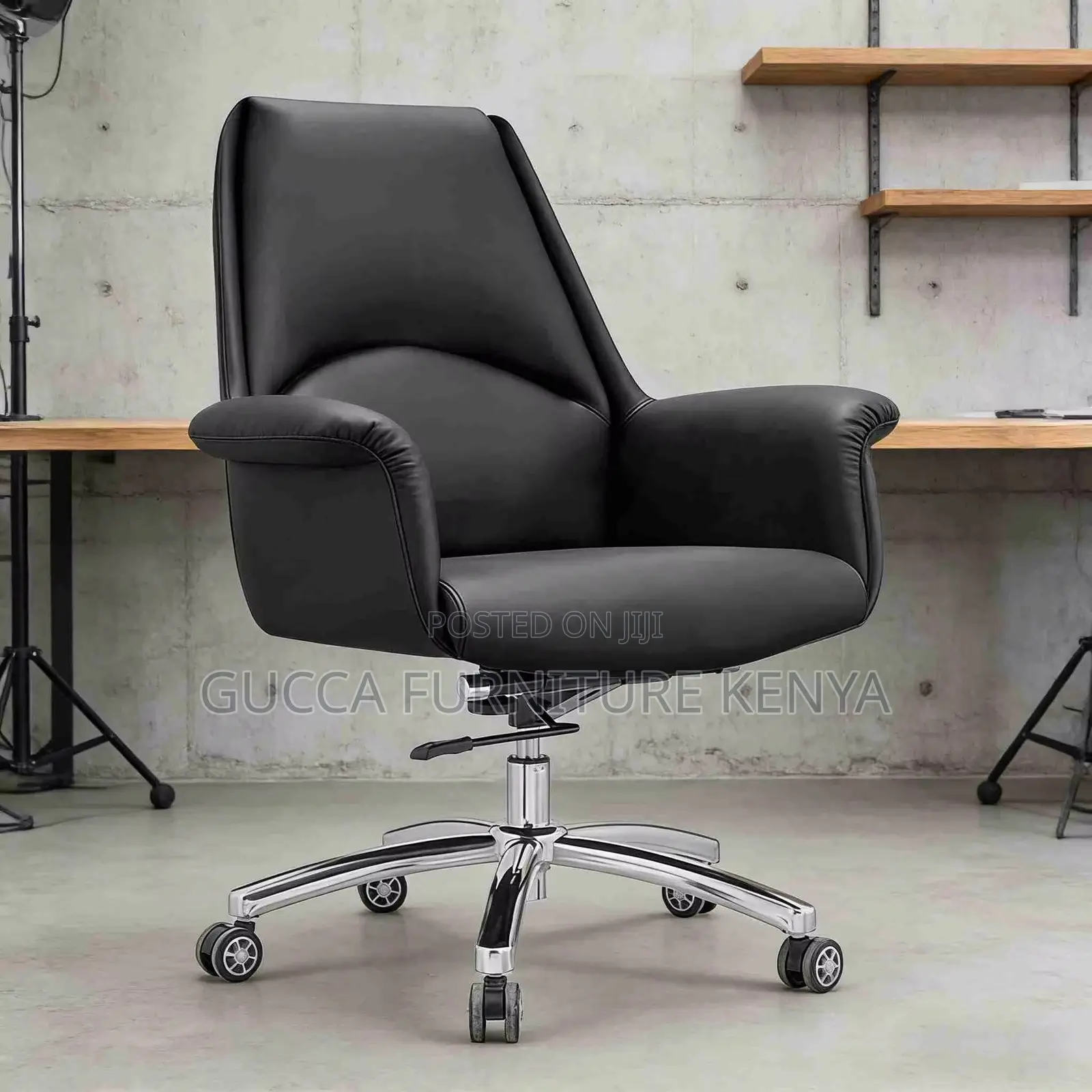 Leather Executive Director Desk Chair