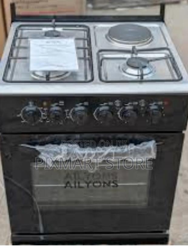 Ailyons JCZ-D600 3+1 Gas Electric Cooker + Oven - main view