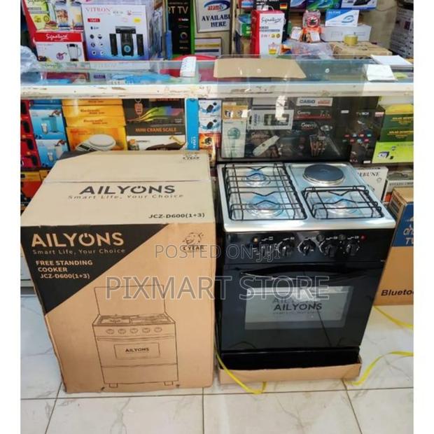 Ailyons JCZ-D600 3+1 Gas Electric Cooker + Oven - thumbnail 2