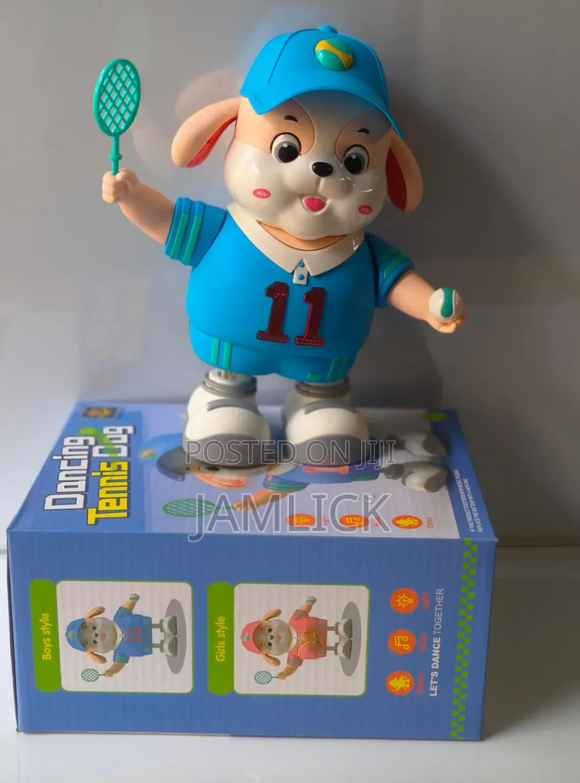 Dancing Tennis Dog Toy –Kb