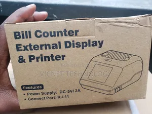 Money Counter External Display With Printer