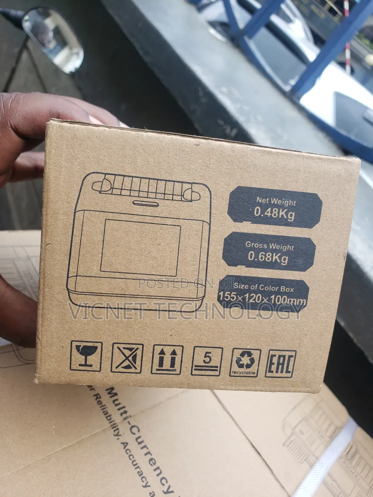 Money Counter External Display With Printer
