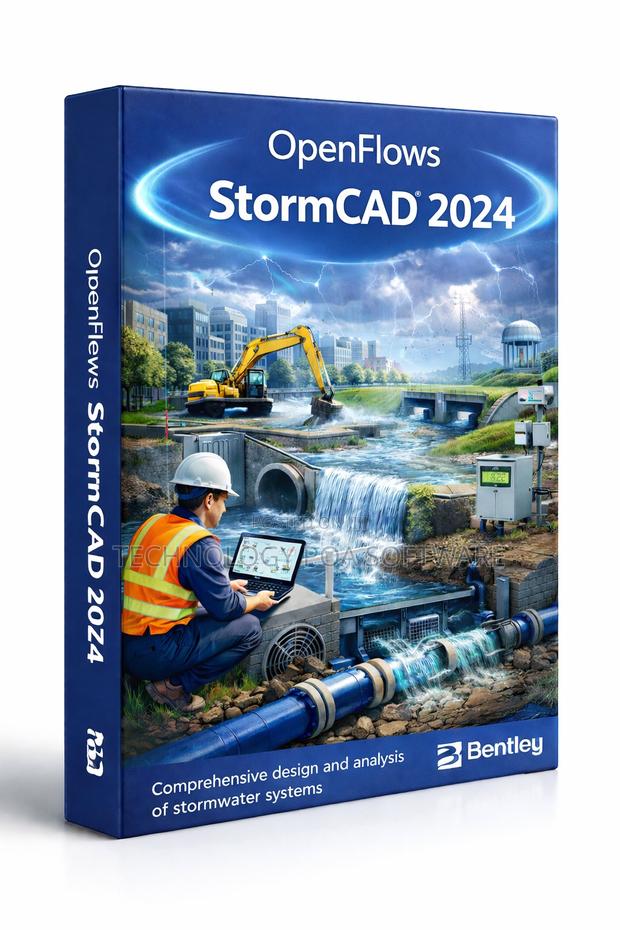 Openflows Stormcad 2024 - main view