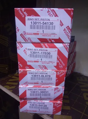 Piston Rings Genuine for Toyota 3l/1hz/1kd/2kd/5l