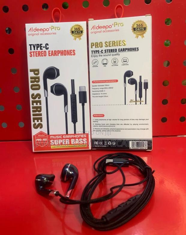 Aldeepo Type C Earphones - main view