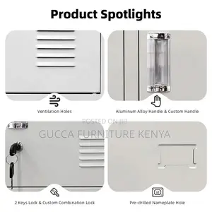 12-door's Metallic Office Filling Locker Cabinet