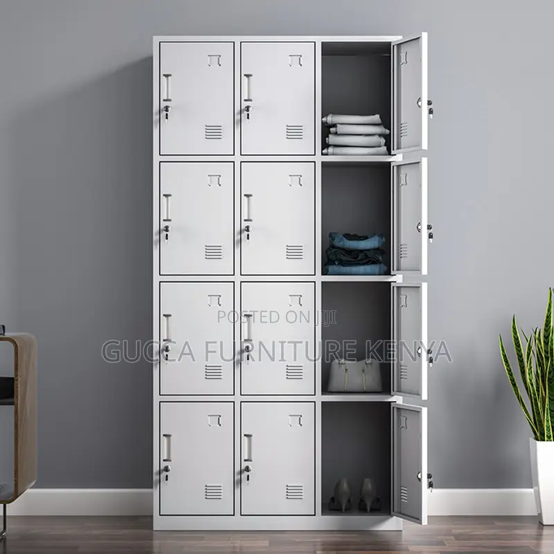12-door's Metallic Office Filling Locker Cabinet