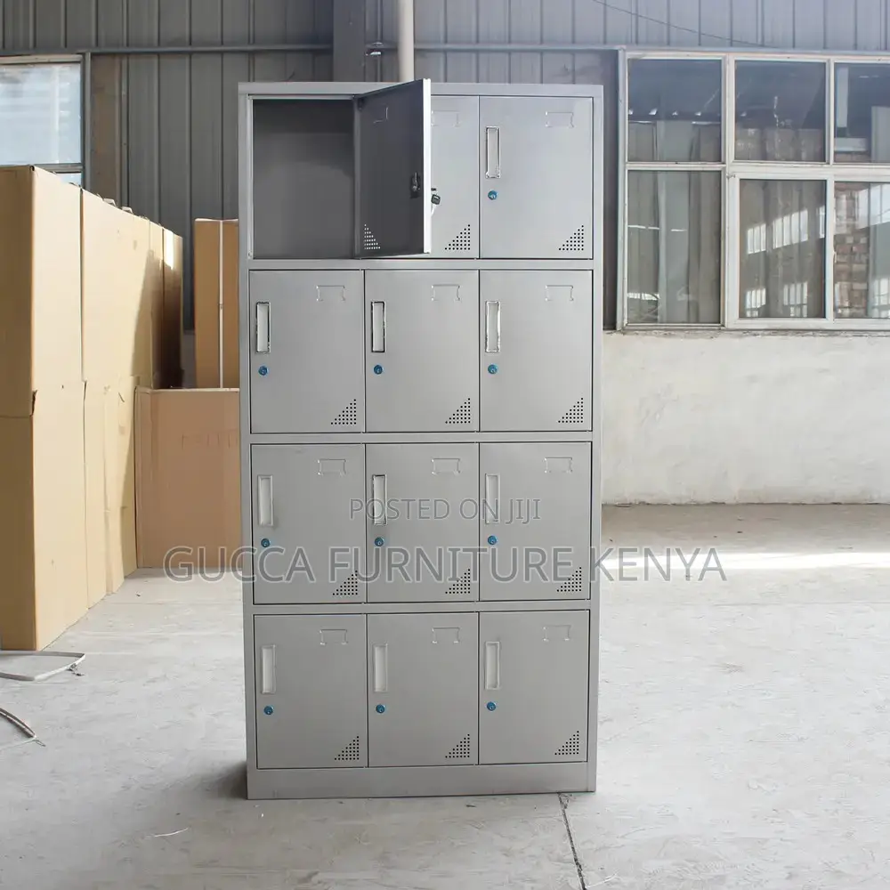 12-door's Metallic Office Filling Locker Cabinet