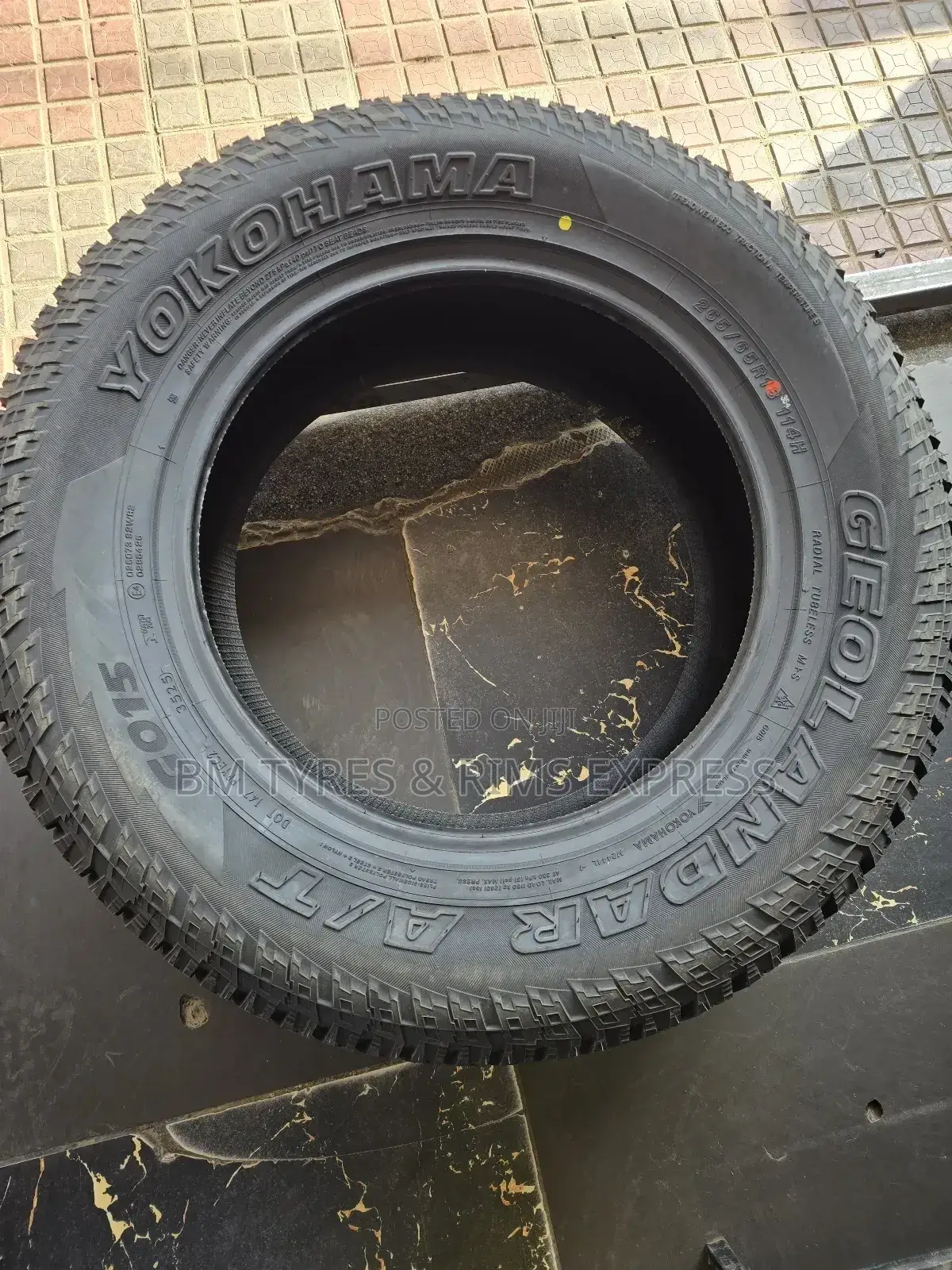 265 /65 R18 Yokohama Tyres (Thailand)