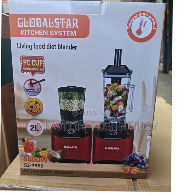 2 in 1 Globalstar Commercial Blender (Silvercrest Model
