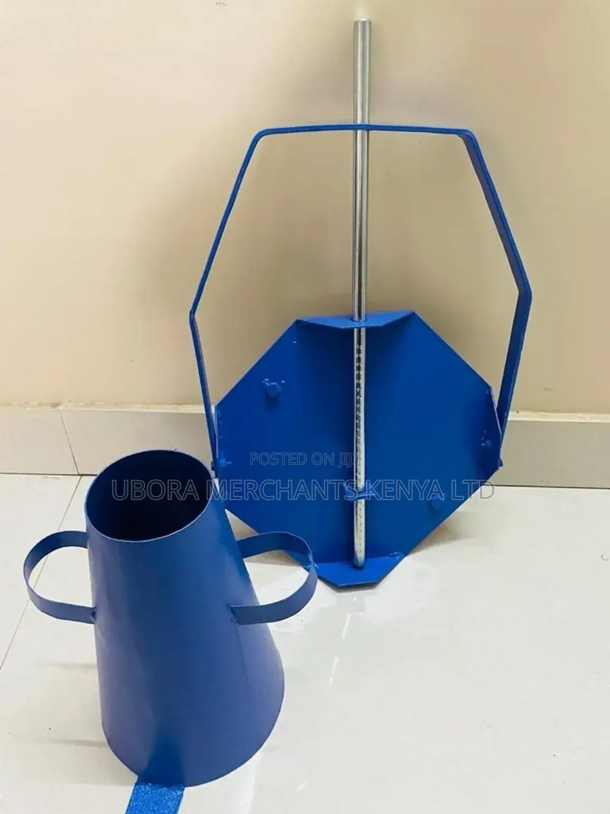 Apparatus Slump Cone With Tamping Rod