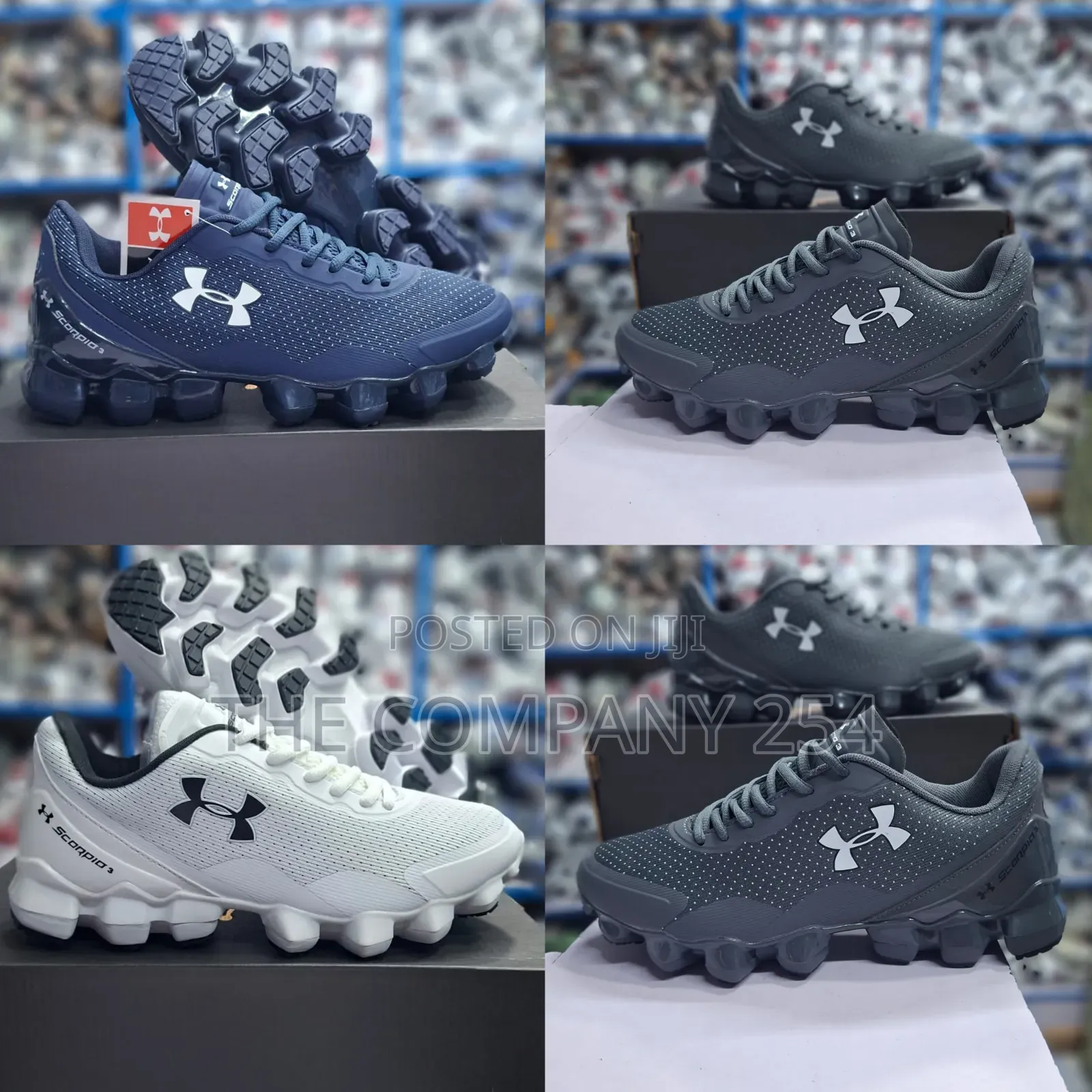 Quality Leather Underamour Unisex Sneakers Shoes