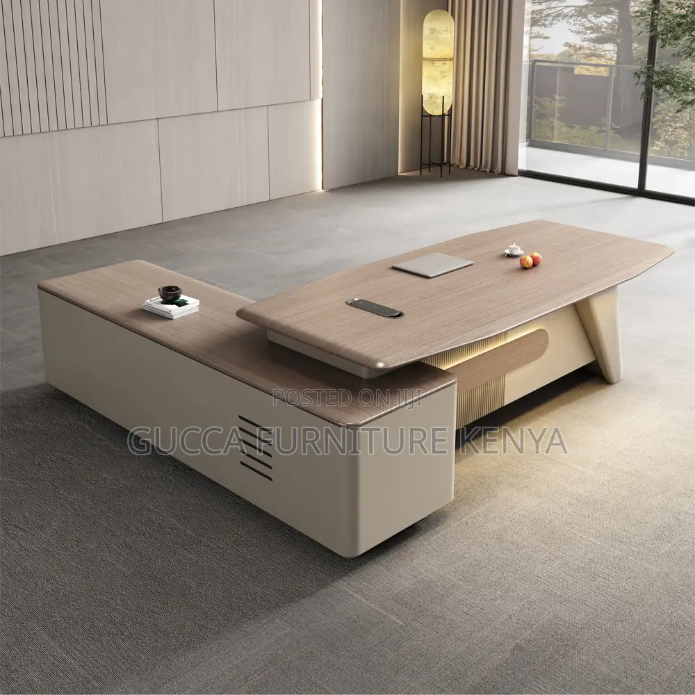 1.8m Meters Director's L-shaped Office Desk