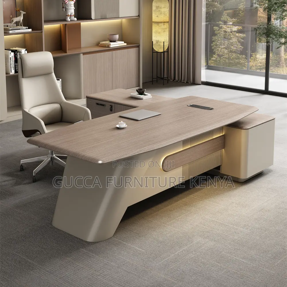 1.8m Meters Director's L-shaped Office Desk