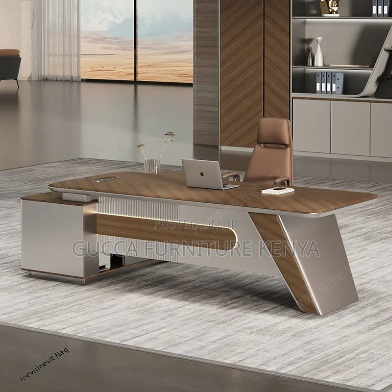1.8m Meters Director's L-shaped Office Desk