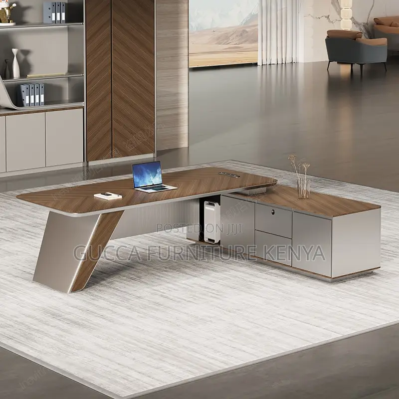 1.8m Meters Director's L-shaped Office Desk