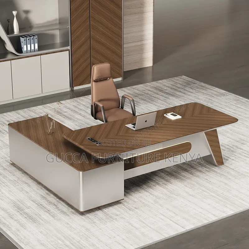 1.8m Meters Director's L-shaped Office Desk
