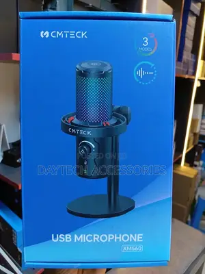 Cmteck Xm560 Professional Usb Type-C RGB Condenser Microphone