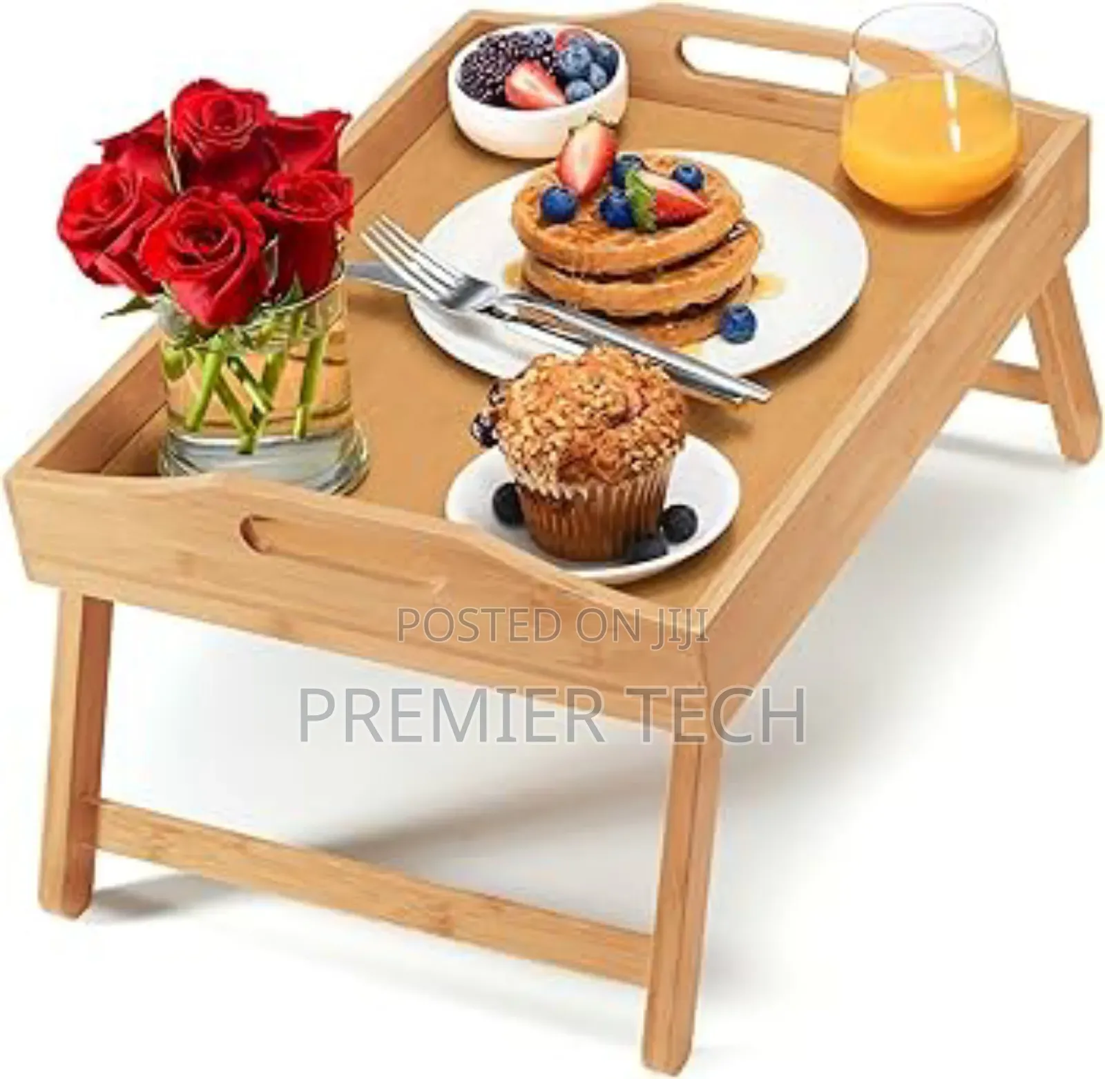 *Reduced Price *Breakfast in Bed Foldable Bamboo Tray