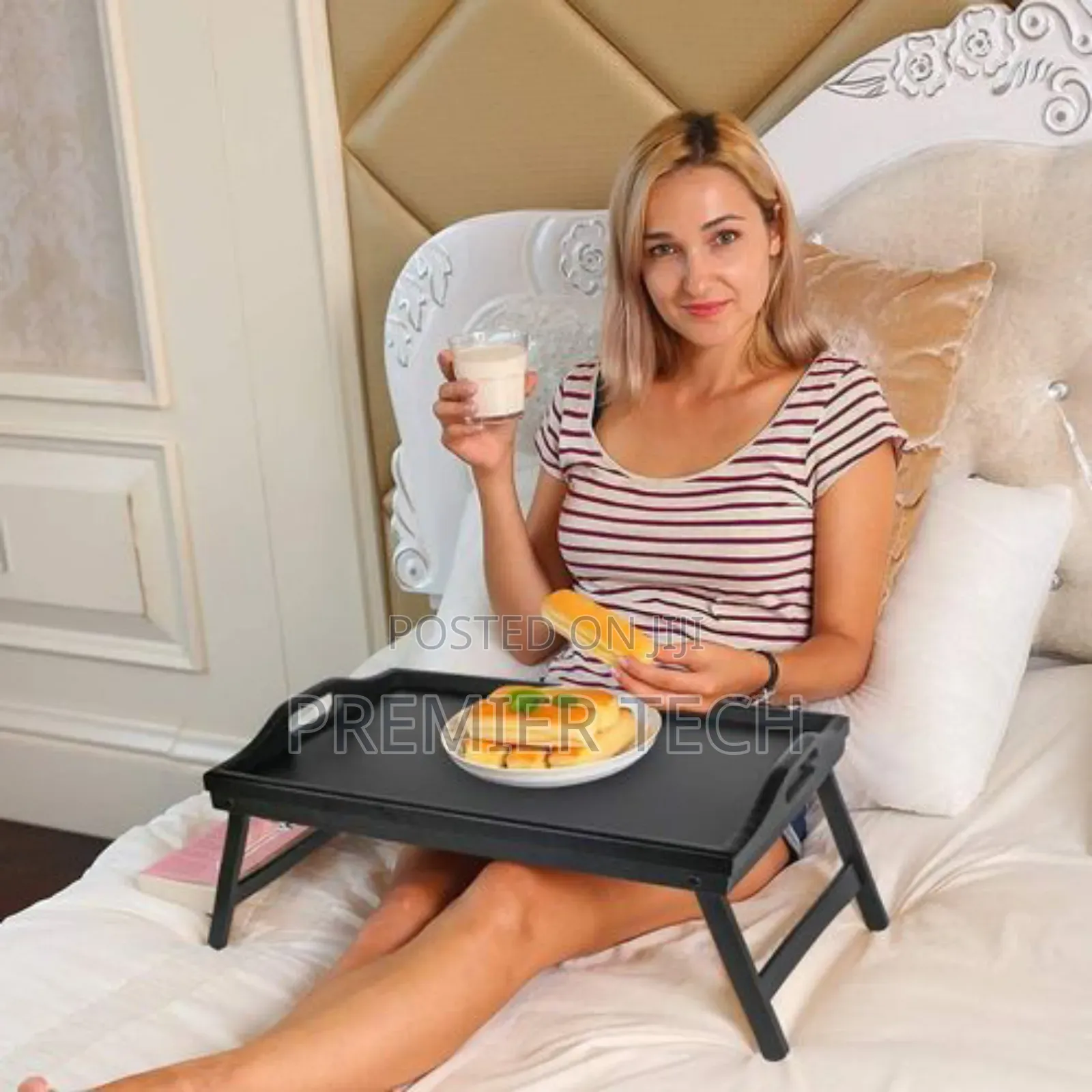 *Reduced Price *Breakfast in Bed Foldable Bamboo Tray