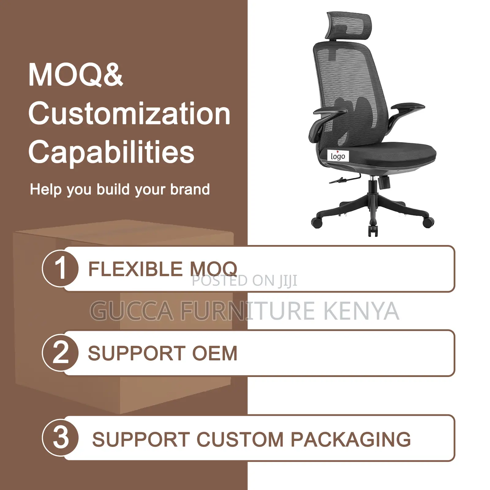 Executive High-back Ergonomic Study Chair
