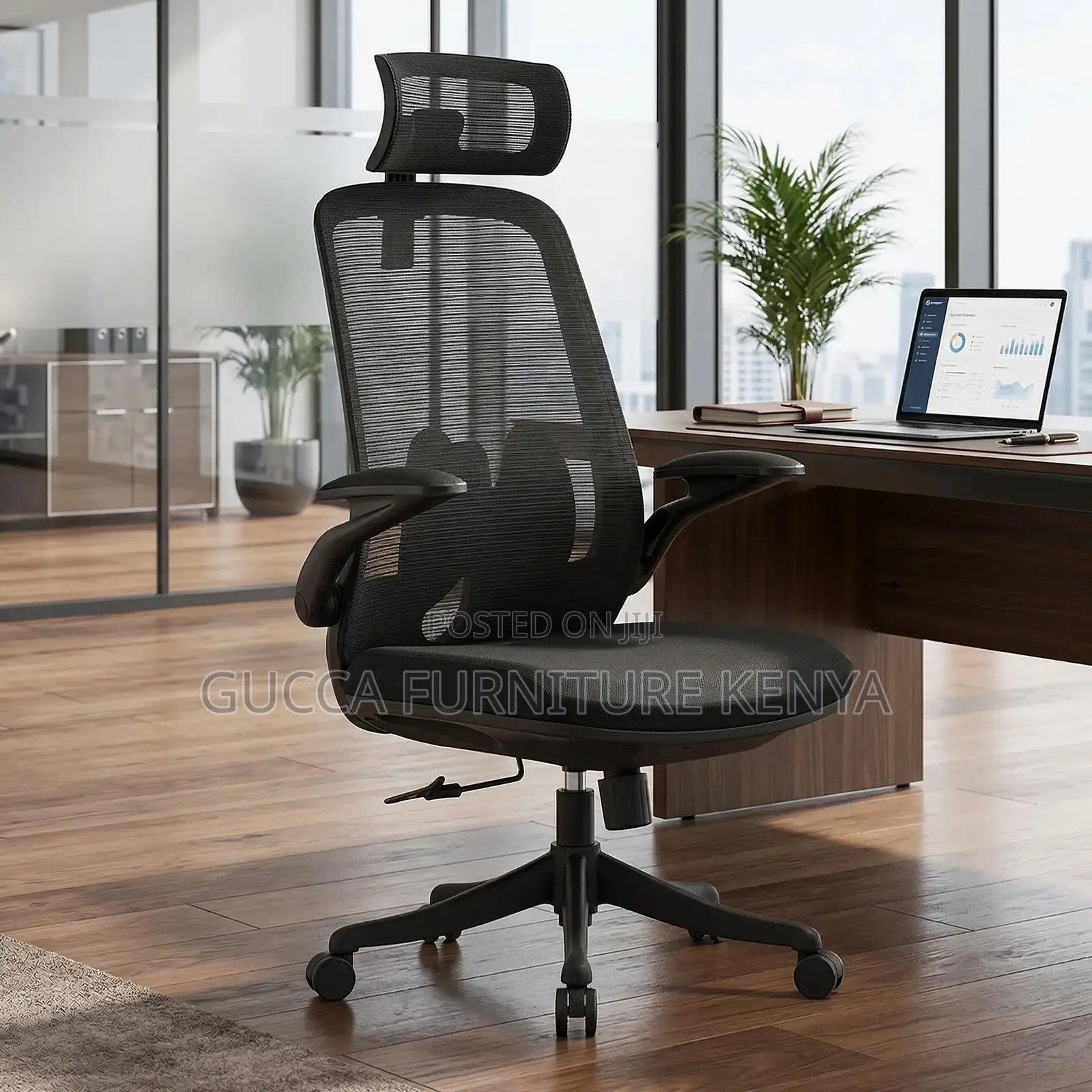 Executive High-back Ergonomic Study Chair