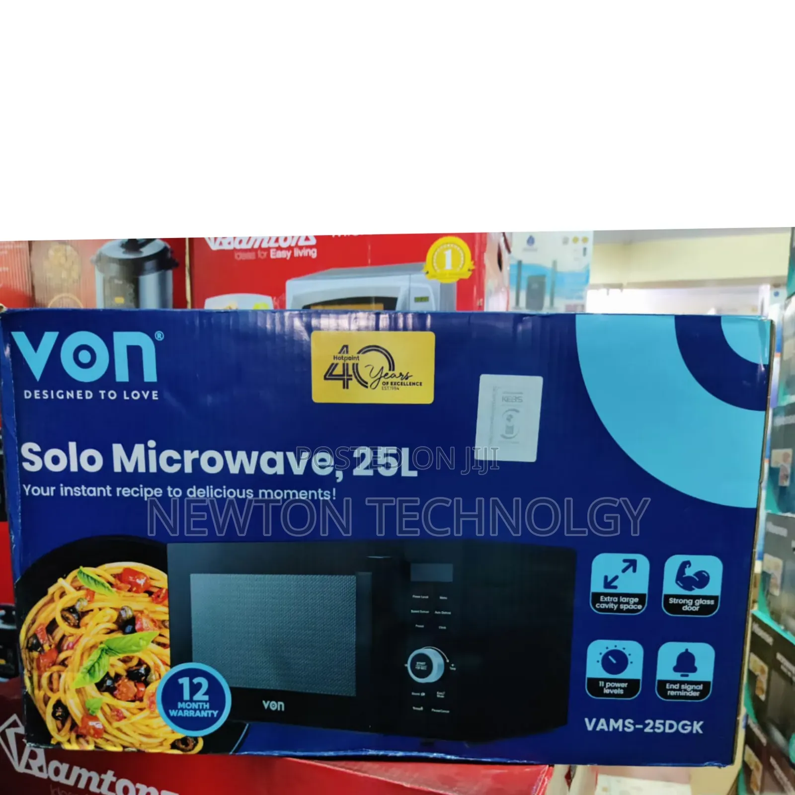 *Von 25litres Digital Microwave Oven