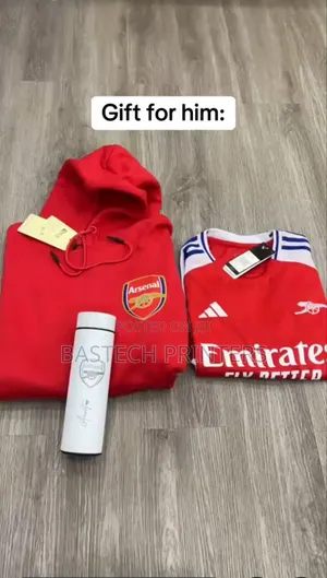 Customized Football Gift Set – Jersey, Hoodie Water Bottle